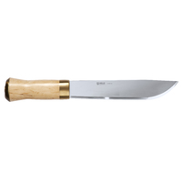 Helle Lappland - 214mm Stainless Steel Knife (Birch Handle with Leather Sheath)