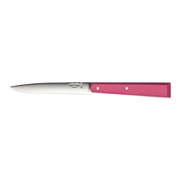 Opinel 0015846 - 11cm Stainless Steel Bon Appetit Table/Steak Knives (Box of 6 with Fuschia Handles)