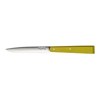 Opinel 001591 - 11cm Stainless Steel Bon Appetit Table/Steak Knives (Box of 12 with Lime Tree Handles)