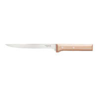 Opinel 001821 - 18cm Stainless Steel Parallel Filleting Knife (Hardwood Beech Handle)