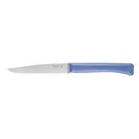 Opinel 001901 - 11cm Stainless Steel Bon Appetit Table/Steak Knives (Box of 12 with Blue Handles)
