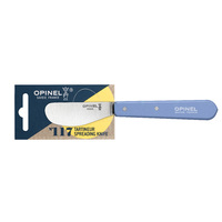 Opinel 001937 - 6.5cm Stainless Steel Spreader Knife (Sky Blue Handle)