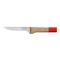 Opinel 002129 - 13cm Stainless Steel Parallel POP Boning Knife (Hardwood Beech Handle)