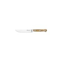 Maserin 0AU631211S6 - 12cm Stainless Steel Steak Knife, Set of 6 (Olive Wood Handle)