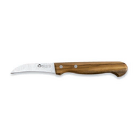 Maserin 0BA631000 Curved paring knife 7cm olive wood handle