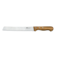 Maserin 0BA633122 Bread knife 22cm olive wood handle