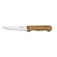 Maserin 0BA633413  - 13cm Stainless Steel Boning Knife (Olive Wood Handle)