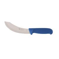 Victory 2/100/15/HG200 Hollow ground skinning knife, 15m blue progrip