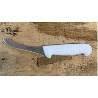 Victory Knives 220212115W  - 2.5 mm x 12cm Stainless Steel Blading Knife (White Plastic Handle)
