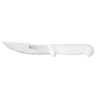 Victory Knives 221015115 - 2.5mm x 15cm Stainless Steel PJ Sheep Skinning Knife (White Plastic Handle)