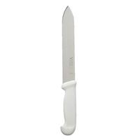 Victory Knives 230722111 - 2.5mm x 22cm Stainless Steel Medium Heading Knife (White Plastic Handle)