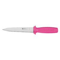 Victory Knives 231718116PK - 2.5mm x 18cm Stainless Steel Sticking Knife (Pink Progrip Handle)