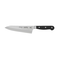 Tramontina 24025107  - 17.5cm Stainless Steel Century Nakiri Knife  (Black Polycarb/Fibreglass Handle)