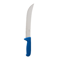 Victory Knives 250022200BLUE - 2.5mm x 22cm Stainless Steel Steak Knife (Blue Progrip Handle)