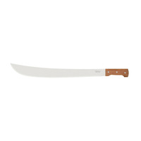 Tramontina 26621022 - 55cm Carbon Steel Machete (Wood Handle)