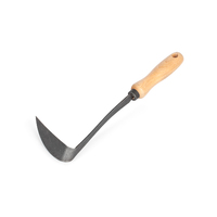 DeWit 2901 - 120mm Japanese Hand Hoe - Right Hand (Ash Wood Handle)
