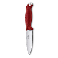 Victorinox 3.0902 - Venture Fixed-Blade Knife with Sheath and Belt Carry Loop (Red)