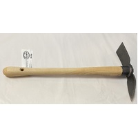 Dewit 327410 - Double Heel Hoart/Straight (50cm Ash Wood Handle)