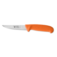 Victory Knives 330410202OR - 2mm x 10cm Stainless Steel Steak/Paring/Rabbiters Knife (Orange Progrip Handle)