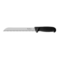 Victory Knives 340320200BLK - 2mm x 20cm Stainless Steel Bread and Pastry Knife