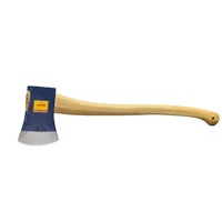 Hultafors 3405021 - 2.0kg Agdor Tasmanian Felling Axe, Raw Edge (Hickory Handle - No Sheath)