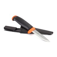 Hultafors 380210 - 208mm Carbon Steel Craftsman Knife HVK GH (Black Plastic Handle)
