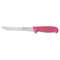 Victory Knives 551218200PINK - 1.5mm x 18cm Stainless Steel Superflex Thin Filleting Knife (Pink Progrip Handle)