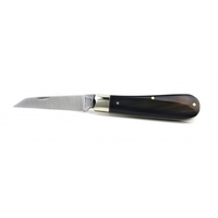 Joseph Rodgers 60mm Curved Pruning Blade with Buffalo Scales and Satin Finish