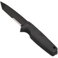 EKA 714402  - 12cm Carbon Steel Nordic T12 Survival Knife (Black G10 Handle)