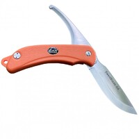 EKA 7337308 - 100mm Stainless Steel Swing Blade G4 Folding Knife (Orange EKA ProFlex Handle)