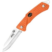 EKA 734101 - 9cm Carbon Steel Swede 9 Outdoor Knife (Orange G10 Handle)