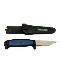 Tormek 9680 - General Duty Mora Knife with Blue Handle