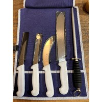 Victory Knives BTS - Butcher Set with Knife Roll