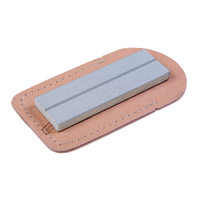 EZE-LAP EZE-26F - 25mmx75mm Diamond Grooved Sharpening Plate - Fine (with Pouch)