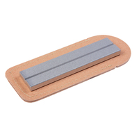 EZE-LAP EZE-36F - 25mmx100mm Diamond Sharpening Plate - Fine (with Fish Hook Groove & Pouch)