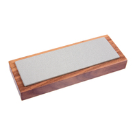 EZE-LAP EZE-62F - 50mmx150mm (600 Grit) Diamond Sharpening Plate (with Wooden Base)