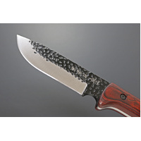 Kanetsune KB-166 - 120mm Stainless Steel Enyou-Tou Field Knife (Plywood Handle)