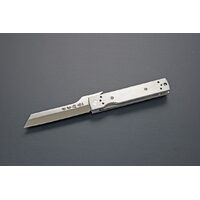 Kanetsune KB-562 - - 72mm Stainless Steel Tansuku Tou Folding Knife (Stainless Steel Handle - Packed in Wooden Box)