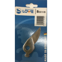 Lowe LSB8 No8 (8.107) Curved Anvil Pruning Secateurs Spare Blade 