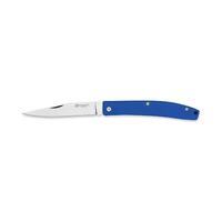 Maserin M164MB - 85mm EDC Satin Steel Slip Joint Knife (Blue Micarta Handle)