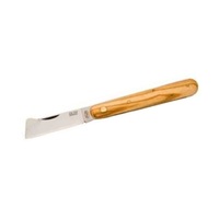 Maserin M3004 - 7cm Carbon Steel Budding Knife, folding (Olive Wood Handle)