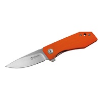 Maserin M377G10A - 17cm M390 Bohler Stainless Steel AM3 Folding Knife (Orange G10 Handle)