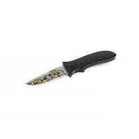 Maserin M384KT - Satin Finish Stainless Steel With 24Crt Gold Engraved Blade (Ebony Handle)