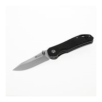 Maserin M421NE - 85mm Stainless Steel Sports Knife (Black Handle with Studs)