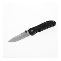 Maserin M421NE - 85mm Stainless Steel Sports Knife (Black Handle with Studs)