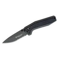 Maserin M46007G10N - 75mm Stainless Steel Sporting Knife (Black G10 Handle)