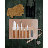 Marttiini MA1494000 - Stainless Steel Cabin Chef Set (Birch Handles)