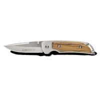 Marttiini MA913111 - 8cm Carbon Steel MFK Folding Knife (Olivewood Handle)