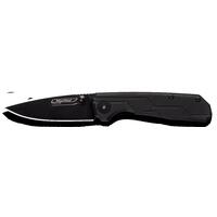 Marttiini MA970120 - 6.9cm Carbon Steel B440 Folding Knife (Black G10 Handle)
