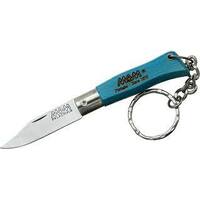 MAM_2000-BLU - 45mm Stainless Steel Iberica Pocket Knife with Keyring (Blue Beech Hardwood Handle)